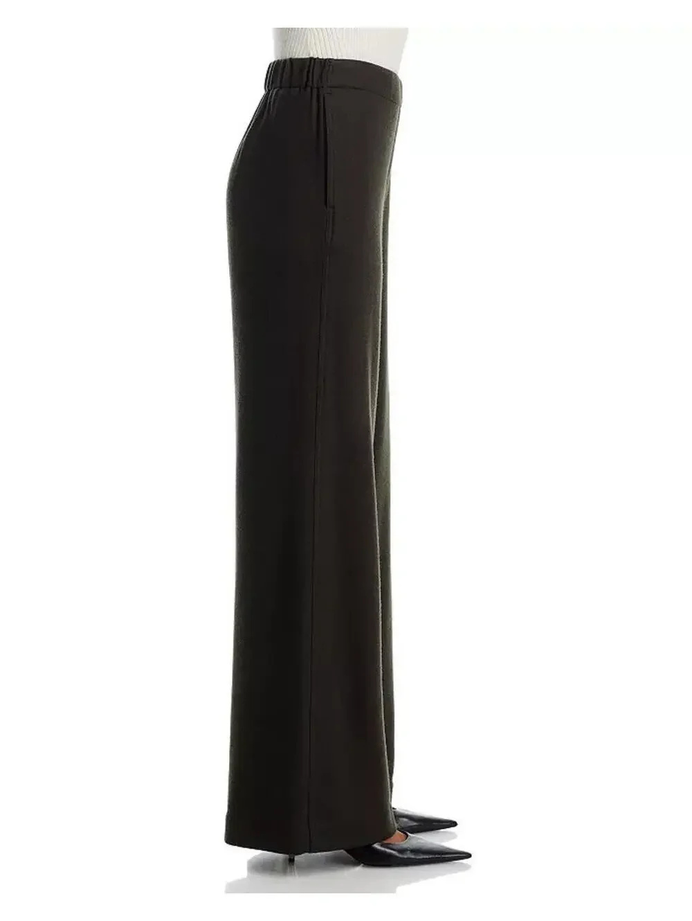 NEW, Rag and Bone Melanie Japanese Wool Pants in Black Sz L #S7537 - Picture 3 of 9